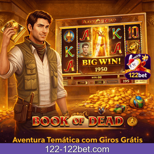 slot Book of Dead Play’n GO tema egípcio