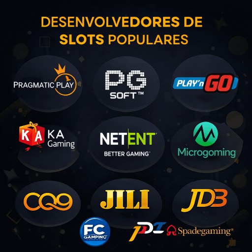 Parceiros desenvolvedores de jogos slots da 122BET no Brasil