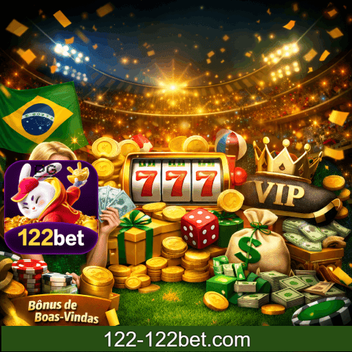 Imagem ilustrativa de promoções de cassino com slot machine, moedas e prêmios